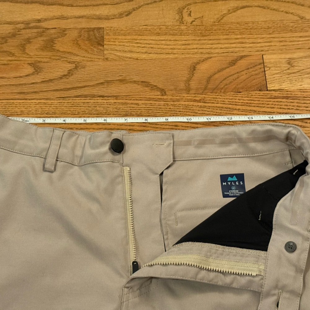 Myles Men's Khaki Chinos